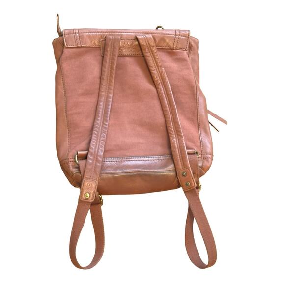 THE SAK Collective  women\'s Brown Leather Convertible Backpack Tote Bags main image 9